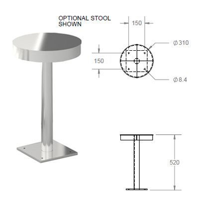 Professional Design High Quality Stainless Steel Foot Wash Trough  muslim Wudu Sink