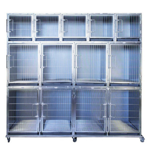 professional stainless steel pet cage stainless steel dog kennels large outdoor