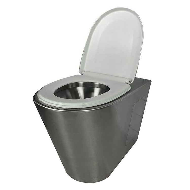 stainless steel wc toilet for jail