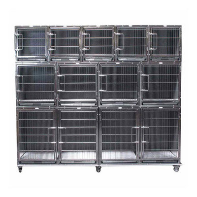 Pet large dog cage stainless steel indoor foster heavy duty kennel