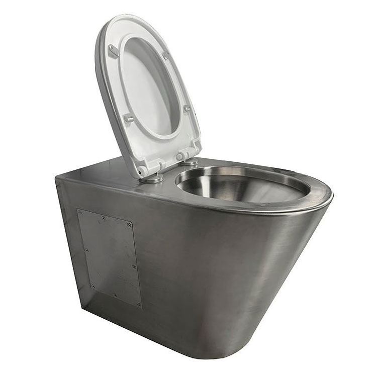 stainless steel wc toilet for jail