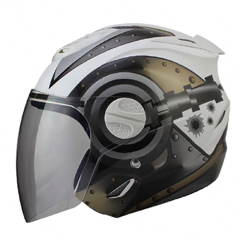 Full face black Cat head Motorcycle  helmet for sale