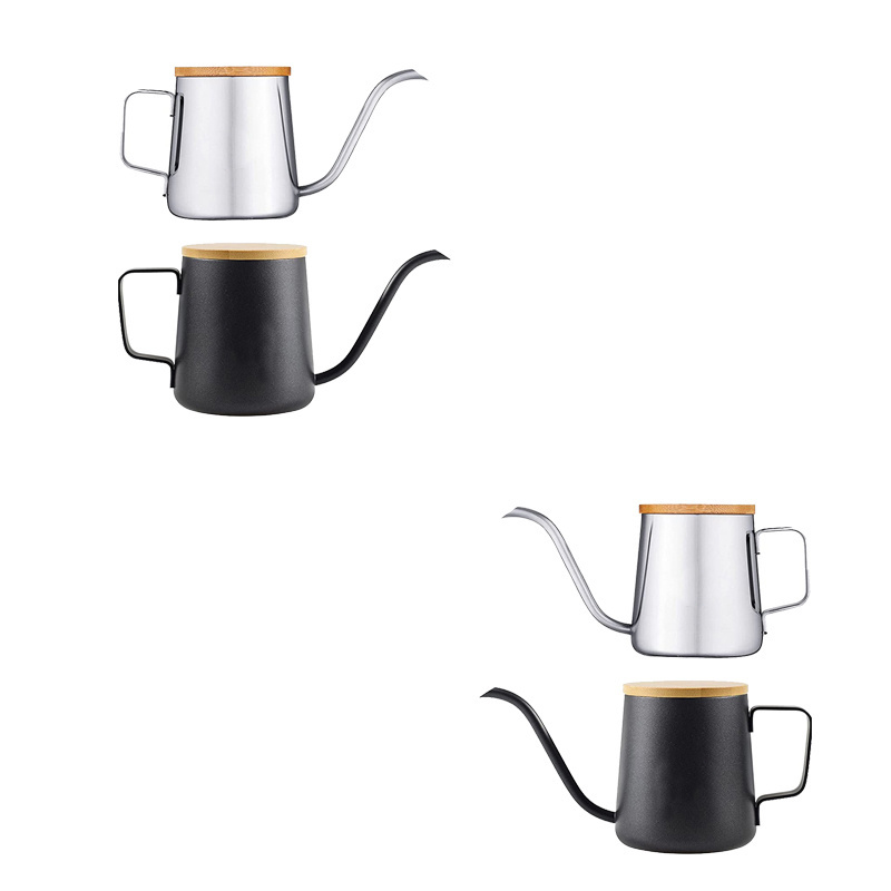 Outdoor Camping Portable Stainless Steel Coffee Pot Easy to use Hand Make Coffee Tool travel For Hiking Travel