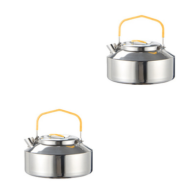 Hot Sale Stainless Steel Outdoor Kettle Coffee Pot Teapot Portable High Quality Camping Boiling Water Popular Stove