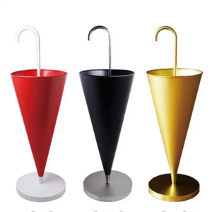 Modern Design Umbrella Shape Indoor Floor Free Entryway Umbrella Holder With Stand