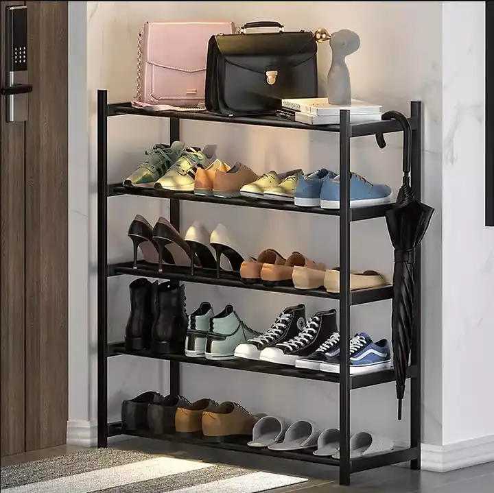 High Quality Metal Shoe Rack Multi-Layer Storage Rack Sturdy Shoe Shelf