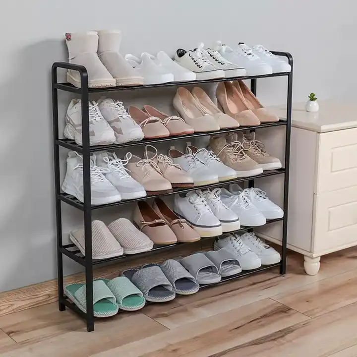 High Quality Metal Shoe Rack Multi-Layer Storage Rack Sturdy Shoe Shelf