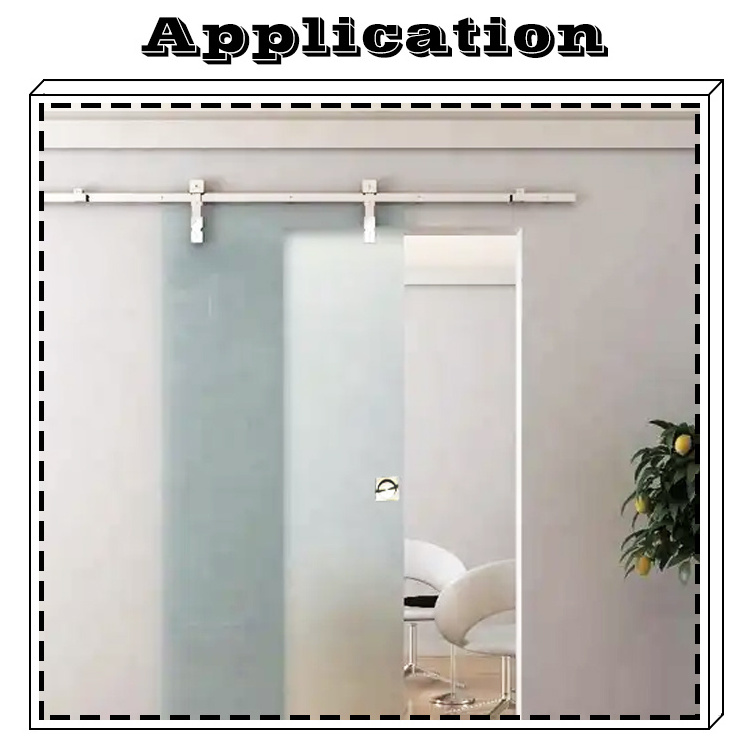 Adhesive Bathroom Shower Room Stainless Steel Hatch Pull Sliding Glass Door Handle