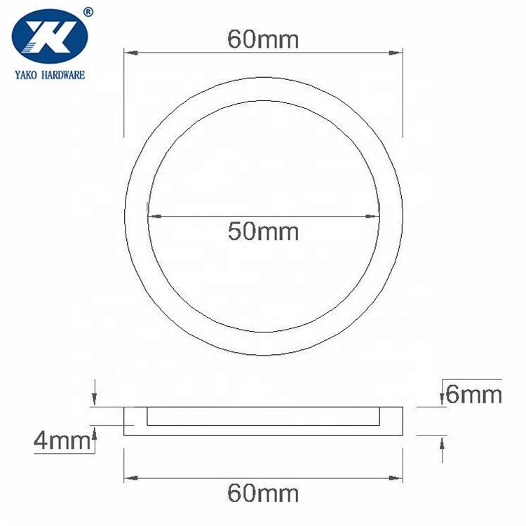 Self Adhesive Backing Stainless Steel Shower Partition Sliding Glass Door Handles