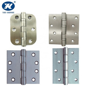 L Crank Steel Flat Hinge with 2 Ball Bearing for Swing Door Cranked Large Washer Storm Proof Hinge