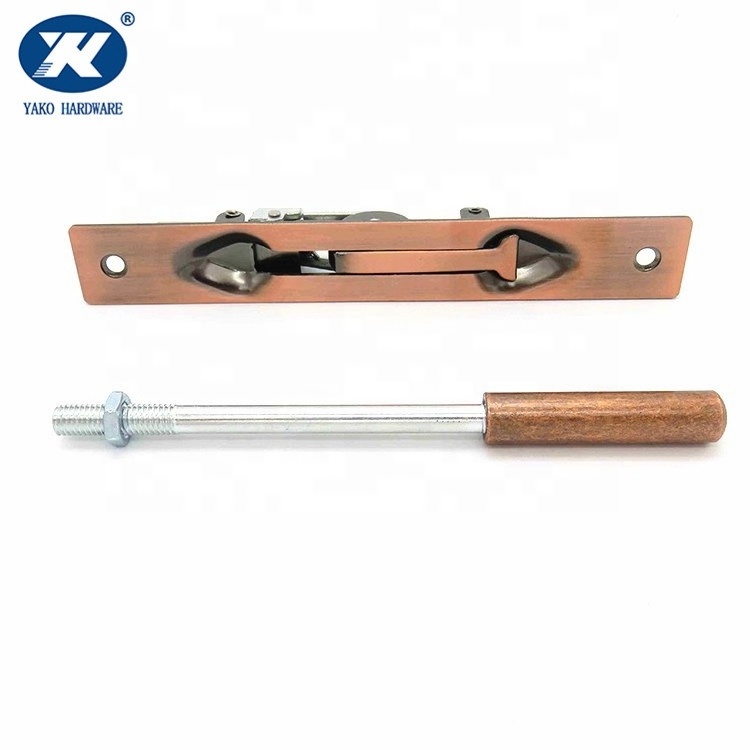 Stainless Steel Door Bolt Customized Sliding Door Latch Lock Flush Long Bolt Concealed Hidden Barrel Bolt