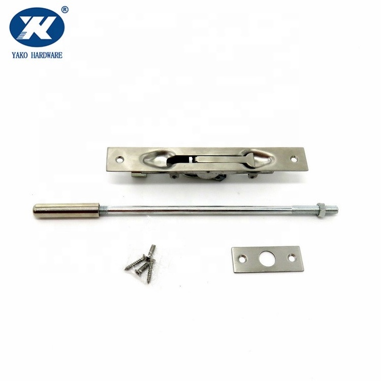 Stainless Steel Door Bolt Customized Sliding Door Latch Lock Flush Long Bolt Concealed Hidden Barrel Bolt