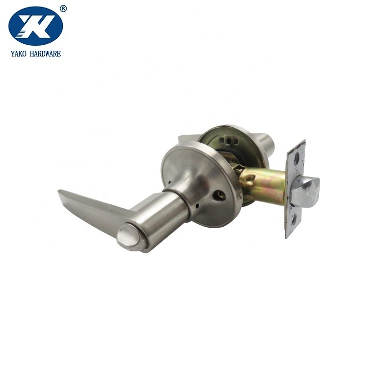 Hotel Apartment MK System Entrance Tubular Lever Set with Keys Latch Door Lock