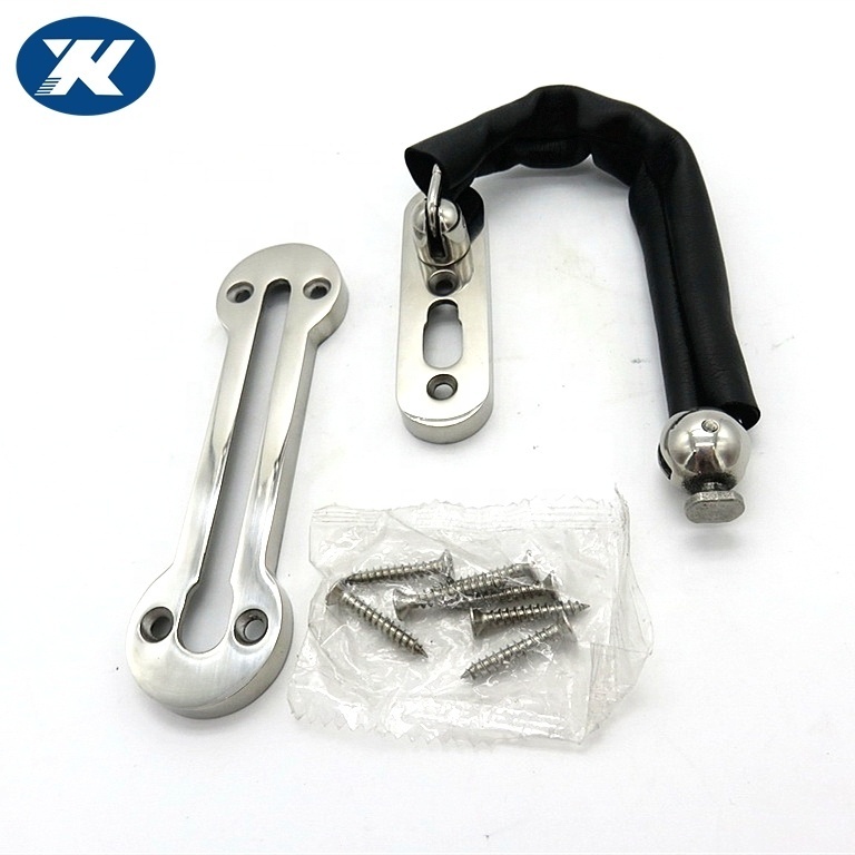 Heavy Duty Latch Lock for Inside Door Thick Door Chain Lock Door Security Chain Guard