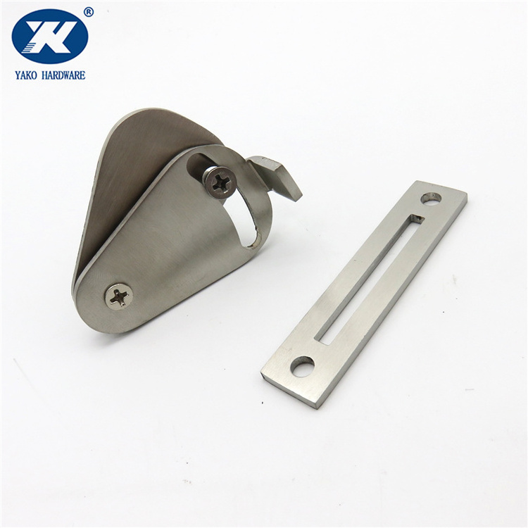 YAKO Stainless Steel Lock for Sliding barn Door guard Wood Door Latch