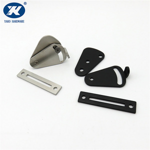 YAKO Stainless Steel Lock for Sliding barn Door guard Wood Door Latch