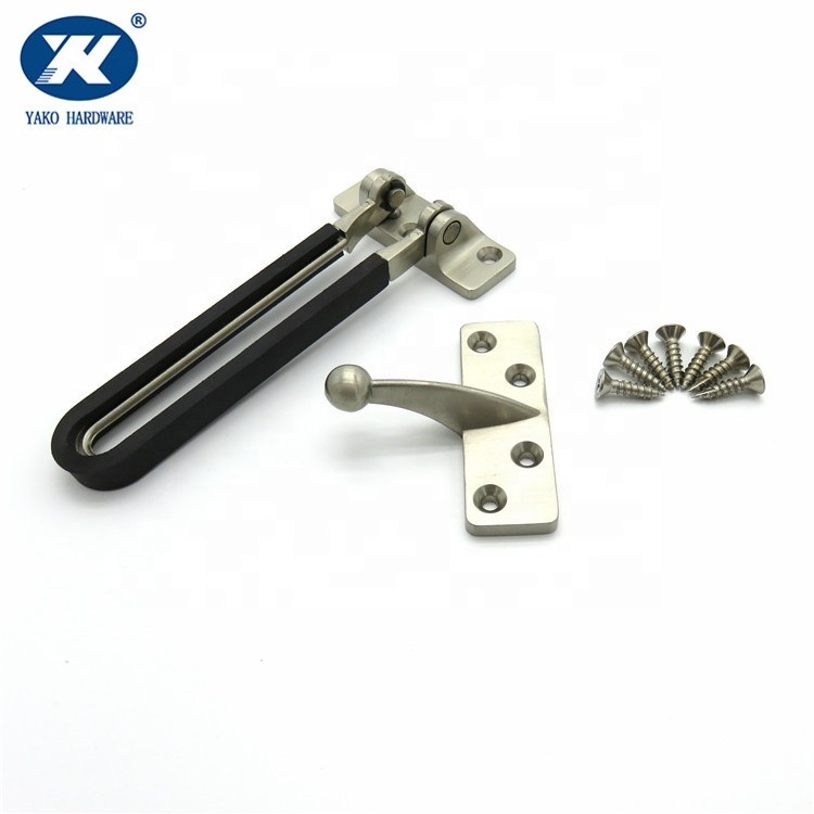 Door Chain Lock Home Security Swing Bar Door Guard Customized Thickened Solid Zinc Alloy Hotel Door Latch