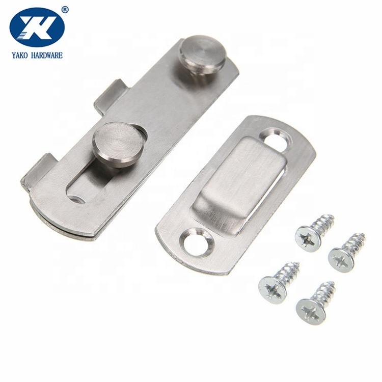 Door Latch Buckle Bolt Lock 90 Degree Angle for Door and Window Bolt barn Sliding Latch