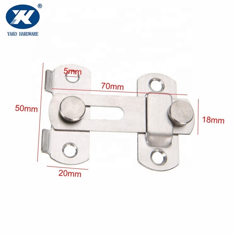 Door Latch Buckle Bolt Lock 90 Degree Angle for Door and Window Bolt barn Sliding Latch