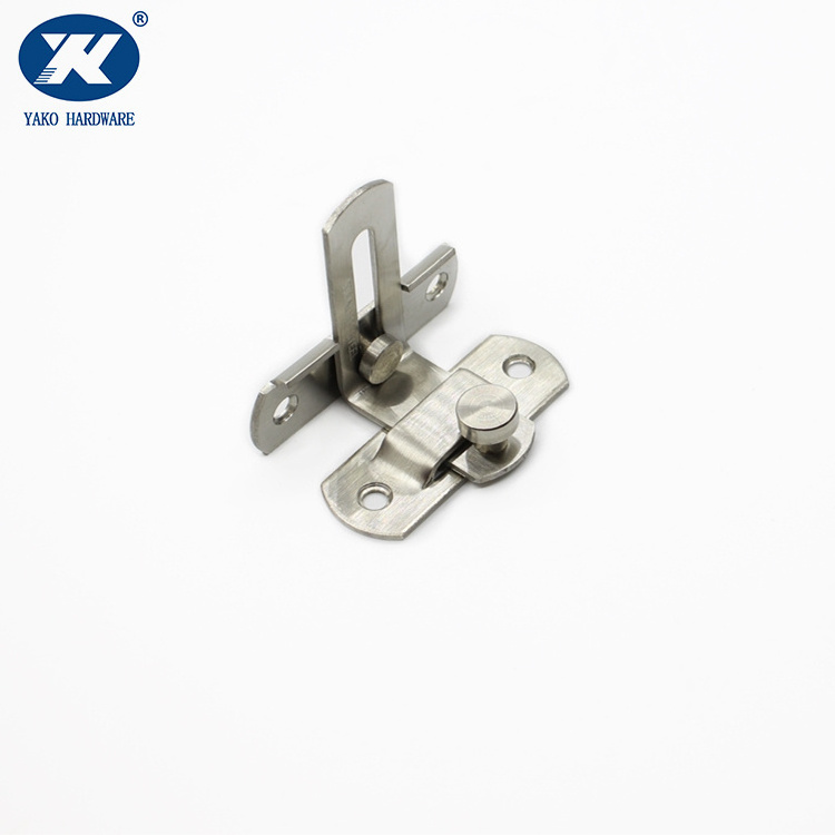 Stainless steel Door Latch 90 Degree Right Angle Door Latch Buckle