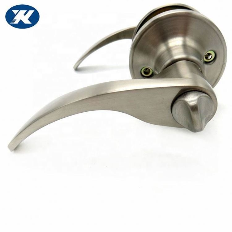 Entry Lever for Garage or Office Door Handle Security with a Traditional Design Entrance Lock