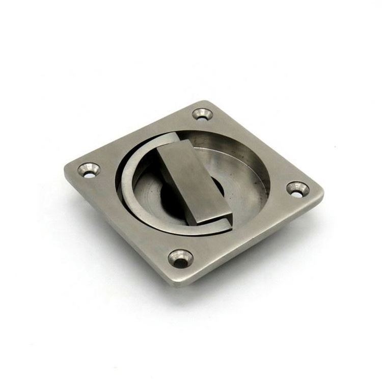 Stainless Steel Embedded Precision Casting Folding Hidden Concealed Handle Hatch Handle Floor Clasp Handle