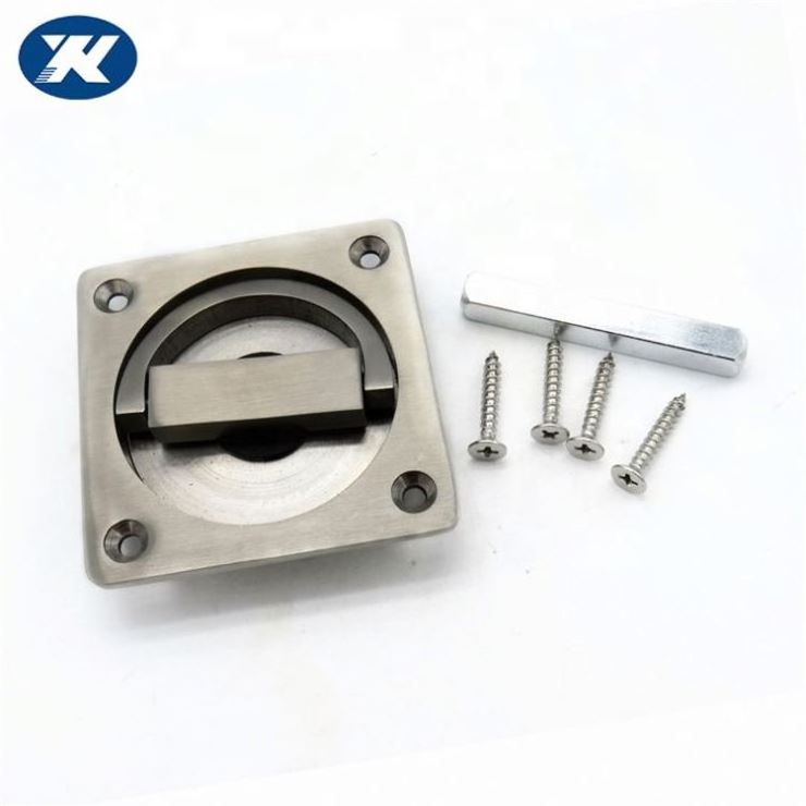 Stainless Steel Embedded Precision Casting Folding Hidden Concealed Handle Hatch Handle Floor Clasp Handle