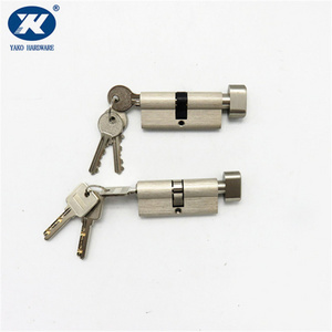 Cylinder Lock with Thumb turn  Euro Door Lock Barrel Door Lock with 3 Keys