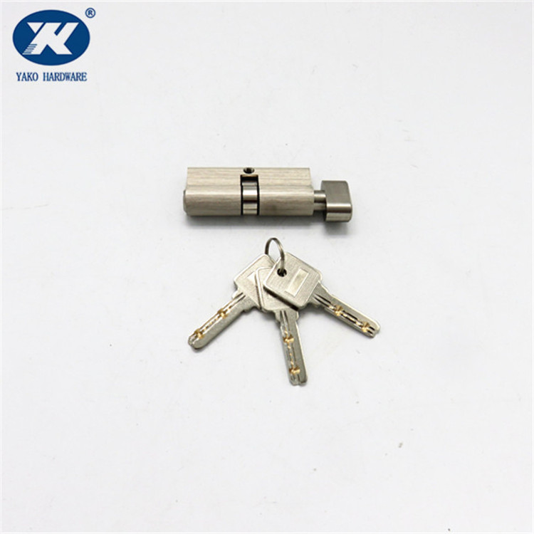 Cylinder Lock with Thumb turn  Euro Door Lock Barrel Door Lock with 3 Keys