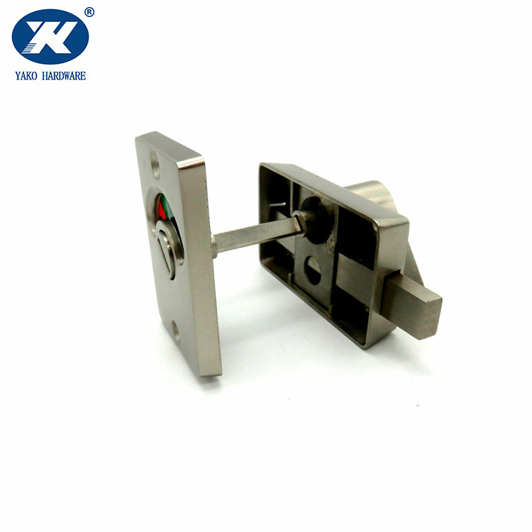 Bathroom Zinc alloy Latch Toilet Partition Door Lock Public Toilet Lock Toilet Indicator Lock