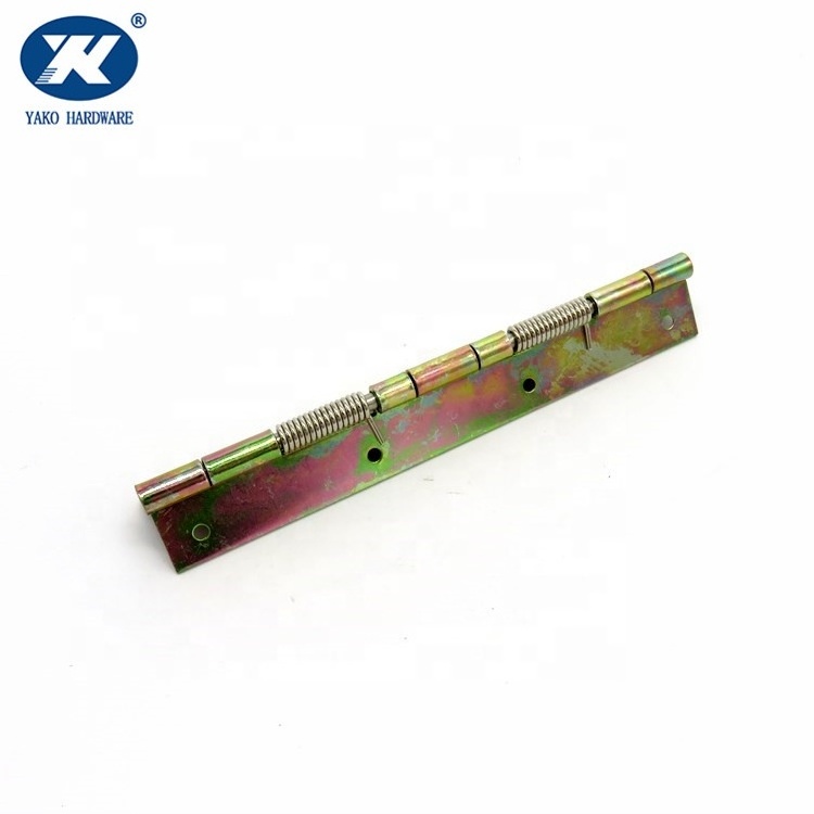 Heavy Duty steel small Spring loaded piano Hinges Spring Loaded Piano Hinges Continuous Hinges