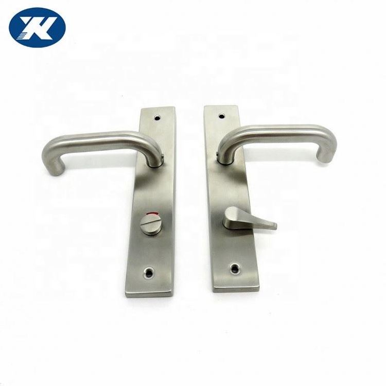 Commercial Heavy Duty Mortise Lock Escutcheon Plate Handle Set for Entrance Office Front Door