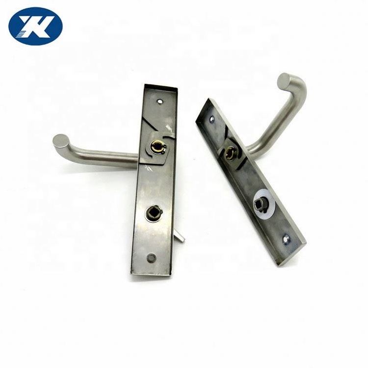 Commercial Heavy Duty Mortise Lock Escutcheon Plate Handle Set for Entrance Office Front Door