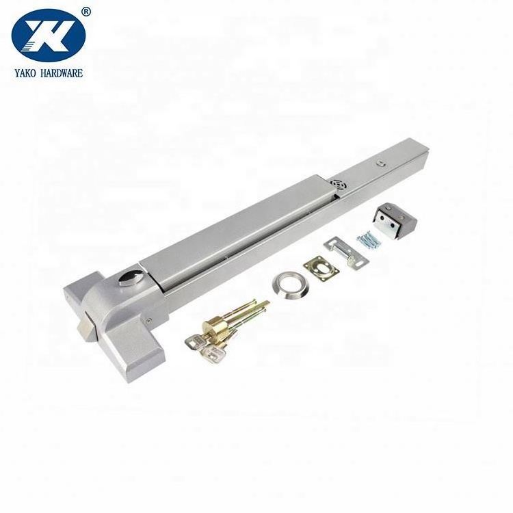 Various Specifications Competitive Price Ss Push Bar Panic Exit Device With Concealed Bolt