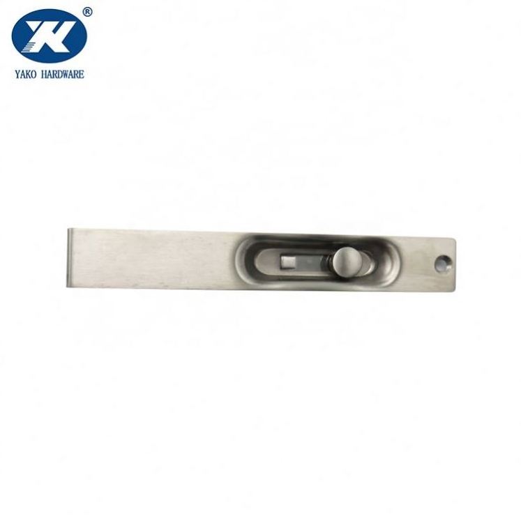 Safety Anti-Theft Stainless Steel L Type Vertical Flush Door Bolt