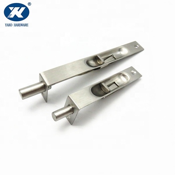 Safety Anti-Theft Stainless Steel L Type Vertical Flush Door Bolt