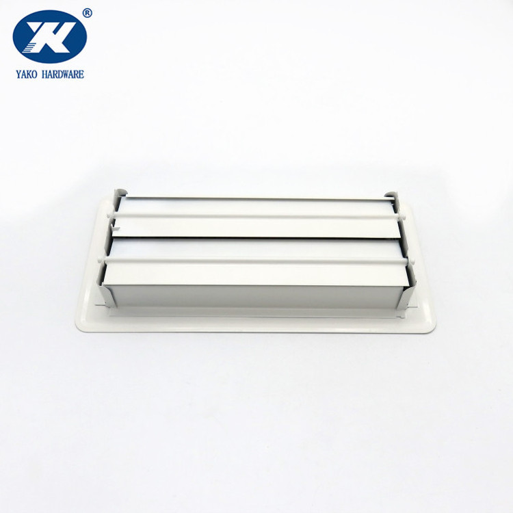 Ventilation Conditioning White powder coating  Return Louver Air Vent Grill for floor