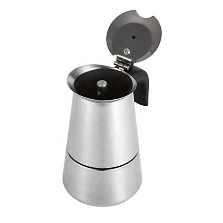 Italian Cuban Expresso Stove Top Small Coffee Maker Moka Pot Customized Electric coffee machine 300ML Moka Pot