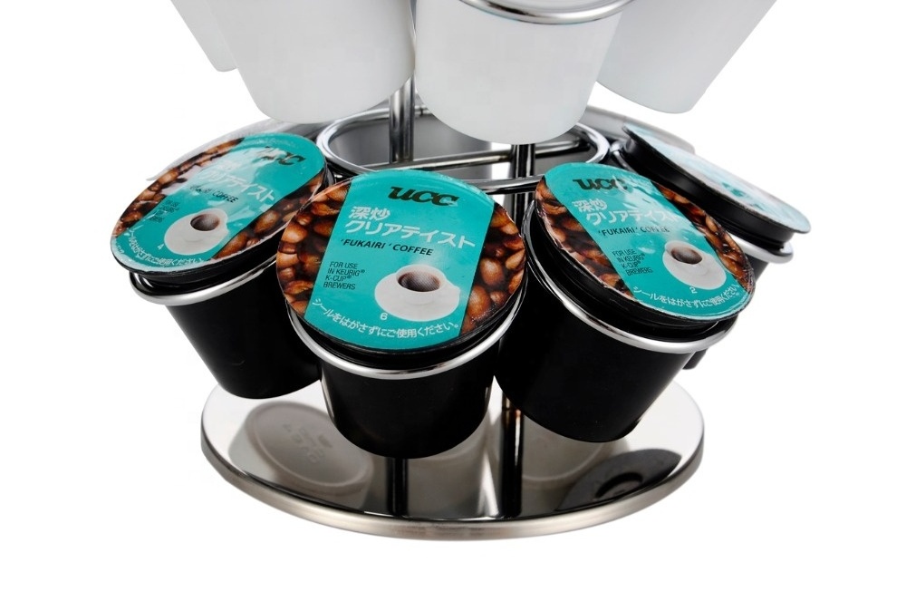 Keurig K-cup carousel holder 21 pods coffee pod storage