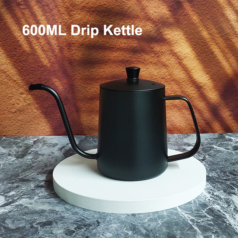 Gooseneck Kettle Ethiopia Arabic Turkish Pour Over Coffee Set Coffee Gift Set Box Coffee Kit