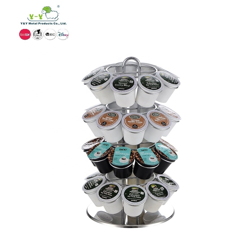 Keurig K-cup carousel holder 21 pods coffee pod storage