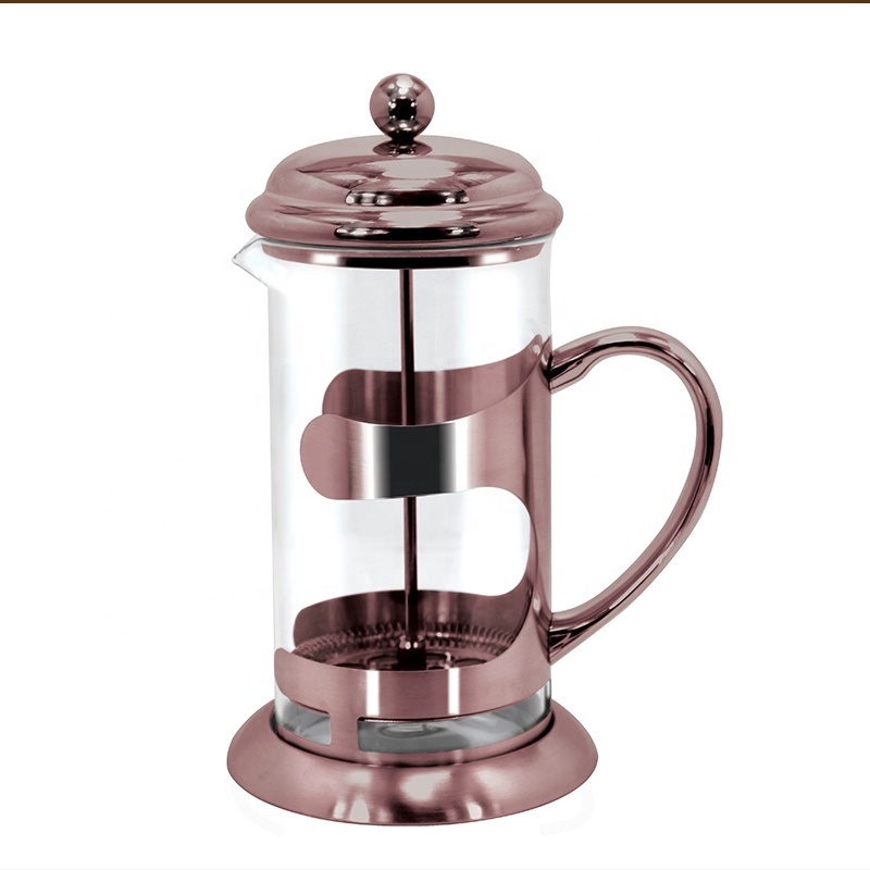 Eco High Quality Coffee Pot Maker French Press Borosilicate Glass Tea and Coffee French Press