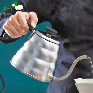 Factory Wholesale Stainless Steel Gooseneck Coffee Maker Teapot Pour Over Coffee Kettle