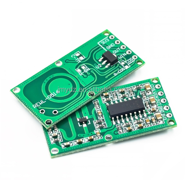 Hot selling High quality Microwave Radar Sensor Human Body Sensor Module Intelligent Sensor Detector RCWL-0516