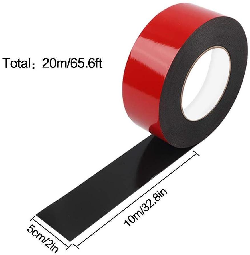 Plastic Wholesale Custom Die Cut Transparent Gray Strong Mounting Adhesive Double Sided Acrylic Foam Tape Dot With Great Price