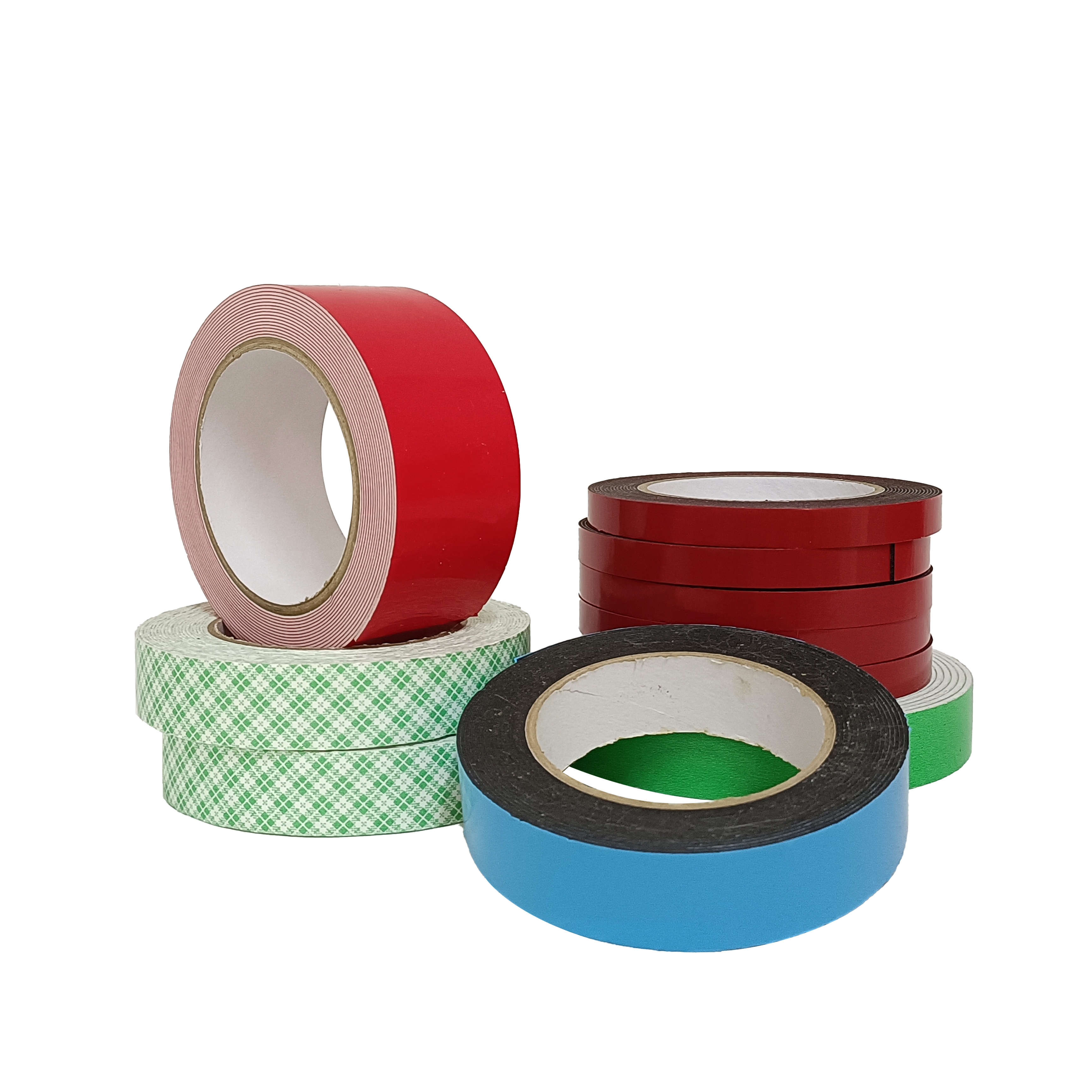 self adhesive insulation conductive mounting tape mirror soft edge masking PE EVA double sided foam tape for windows