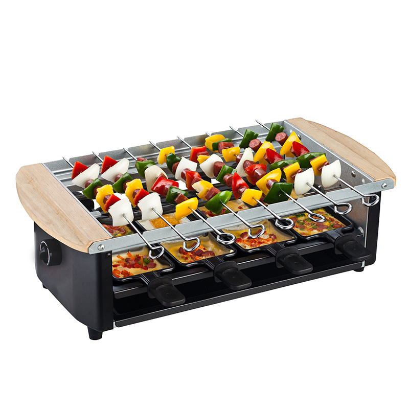 Best selling table top electric teppanyaki barbecue chicken skewer japanese yakitori grill