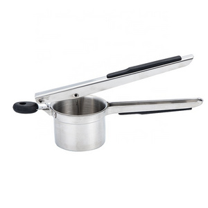 Potato Ricer  Masher Fruit and Vegetable Tools Ricer Stainless Steel Potato Masher and Ricer Kitchen Tool, Press and Mash potato