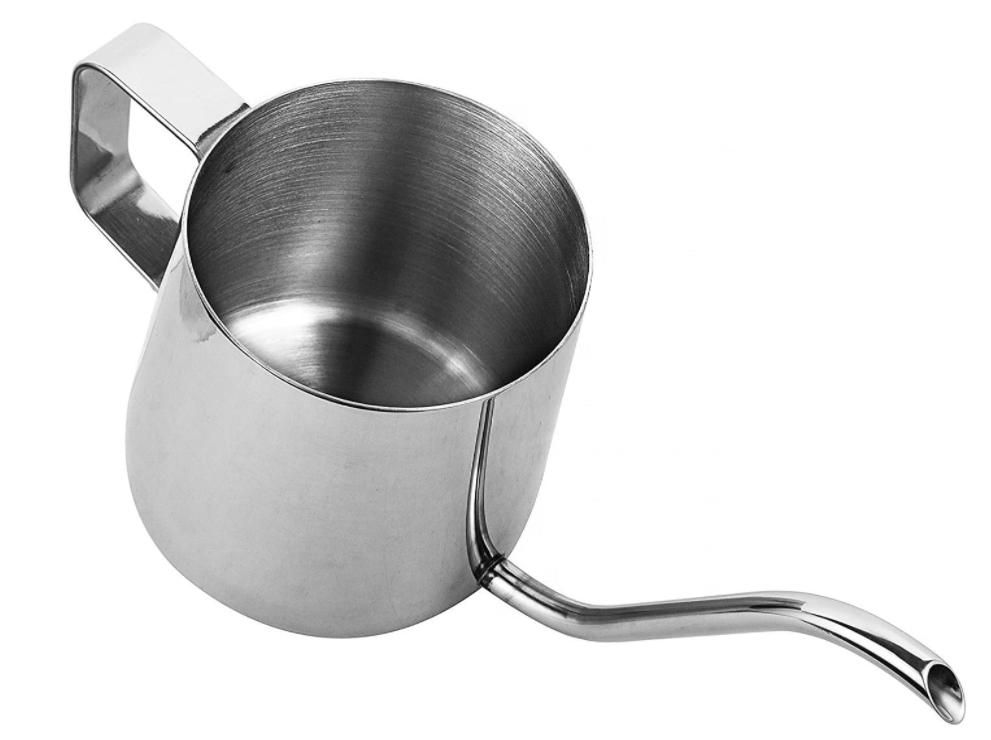 Stainless Steel Gooseneck Pour Over Coffee Maker Hanging Ear Drip Coffee Long Spout Pot Tea Kettle