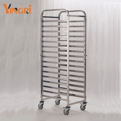 JMYINGRI Stainless Steel Commercial Use Cooling Food Drying Bakery Tray Rack Trolley For 600*400 Tray